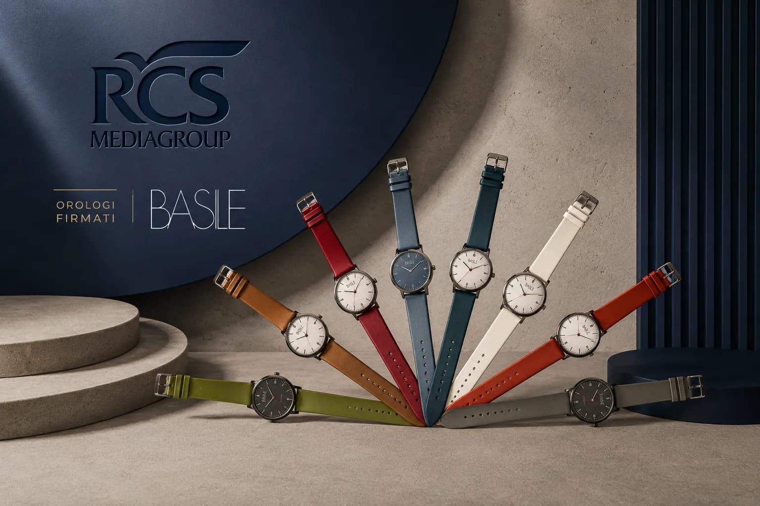 RCS MediaGroup — Branded watches Basile